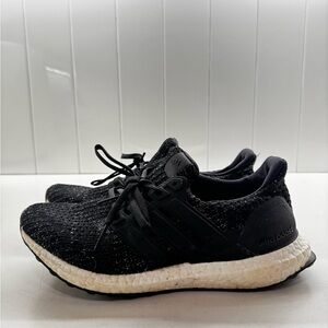 Adidas Black and White Ultra Boost Shoes